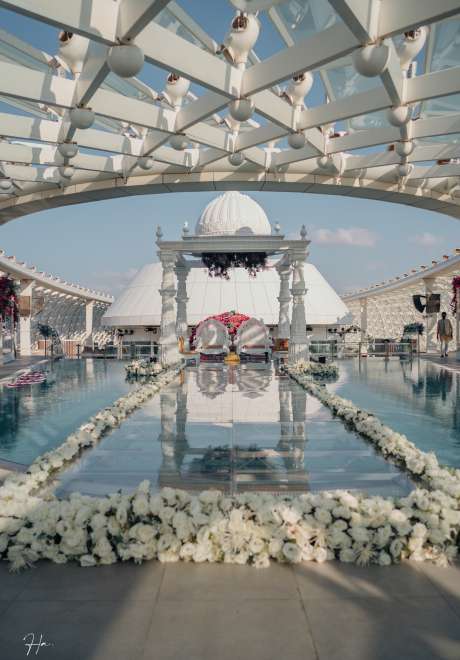 حفل زفاف هندي رائع في أبو ظبي