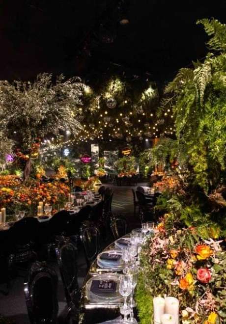 حفل زفاف بثيم استوائي في لبنان