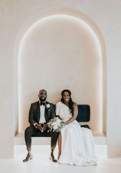 A Modern Rustic Nigerian Destination Wedding in Dubai