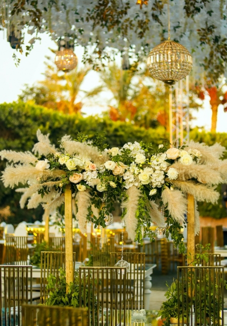 An Elegant Classic Outdoor Wedding in Cairo An Elegant Classic Outdoor Wedding in Cairo