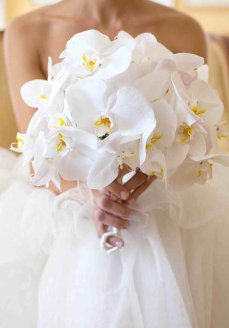 Lovely Wedding Bouquets With Orchids