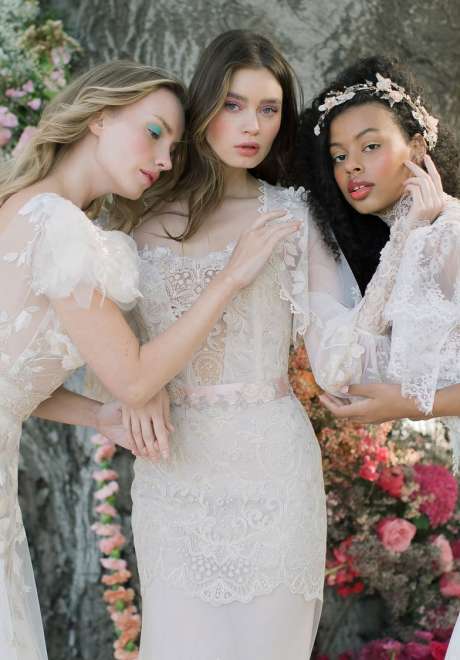 Claire Pettibone 2022 Wedding Dress Collection "The Three Graces"