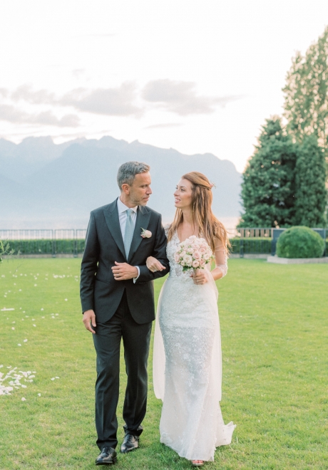 حفل زفاف في الوجهة السويسرية الساحرة بحيرة جنيف حفل زفاف في الوجهة السويسرية الساحرة بحيرة جنيف