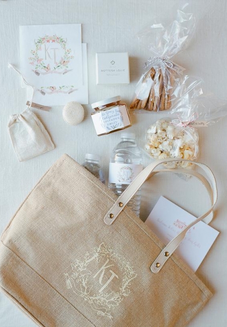 أفكار لحقائب ترحيبية من أجل ضيوف زفافك في وجهة عالمية