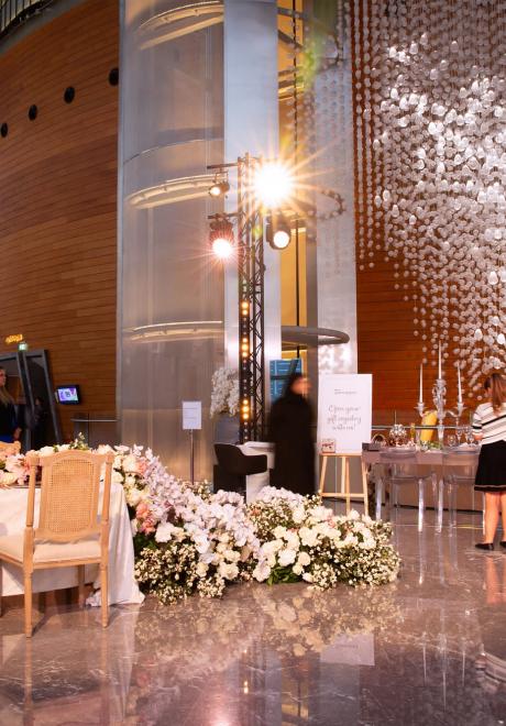 Arabia Weddings and Dubai Opera Host a Bridal Reception