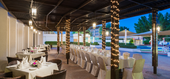 حزمة زفاف زارين في فندق الفلاج مسقط