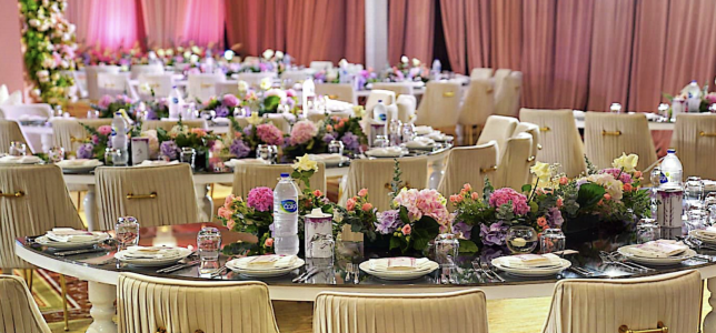 حزمة الزفاف الذهبية - قائمة طعام على الطراز العائلي - ميلينيوم بلازا داونتاون دبي