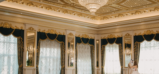 حزمة زفاف ” التوافق المثالي The Perfect Match“– فندق رافلز ذا بالم