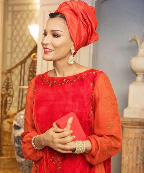 sheikha mozah valentino