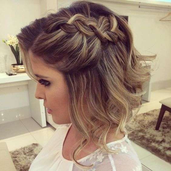 Short Bridal Hairstyles Arabia Weddings