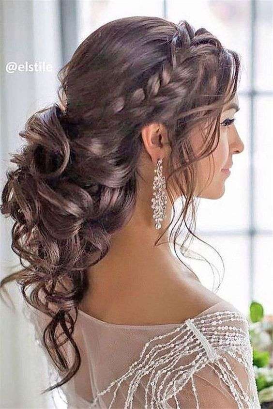 Long Bridal Hairstyles Arabia Weddings
