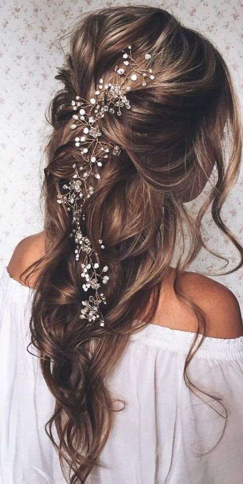 Long Bridal Hairstyles Arabia Weddings Long Bridal Hairstyles Arabia Weddings