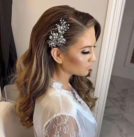 Curly Bridal Hairstyles | Arabia Weddings