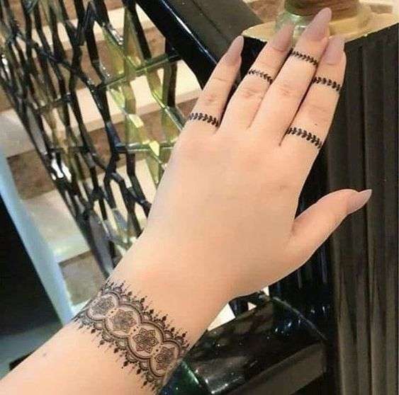 Simple Henna Tattoo Designs for Brides | Arabia Weddings Simple Henna Tattoo Designs for Brides | Arabia Weddings