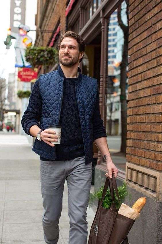 barbour quilted vest