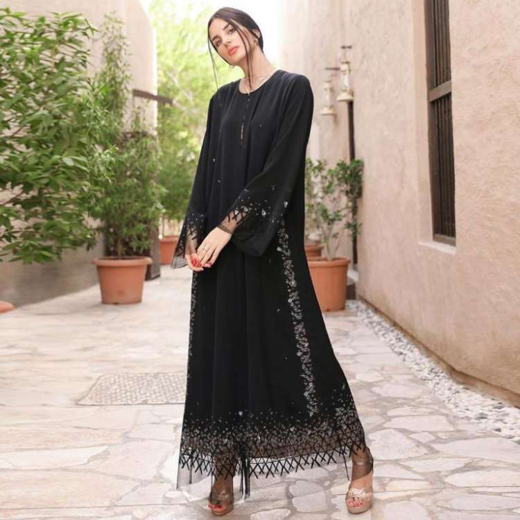gorgeous abaya design