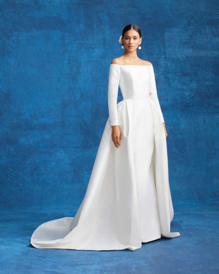 carolina herrera bridal spring 2022