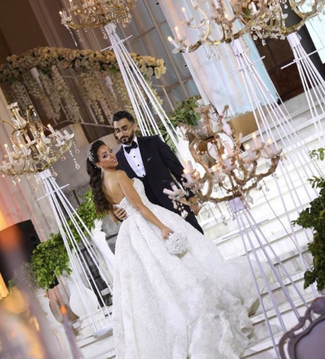 حفل زفاف كريستل وإلياس في لبنان