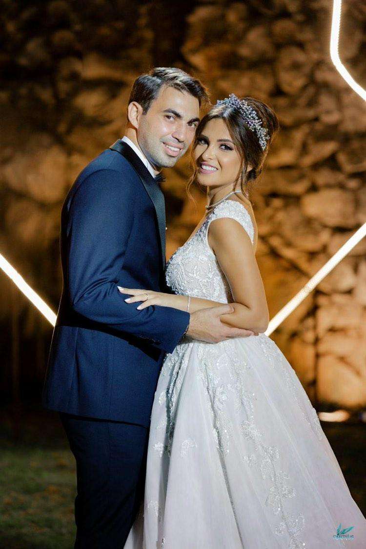 حفل زفاف من وحي الحديقة الرومانسية في لبنان