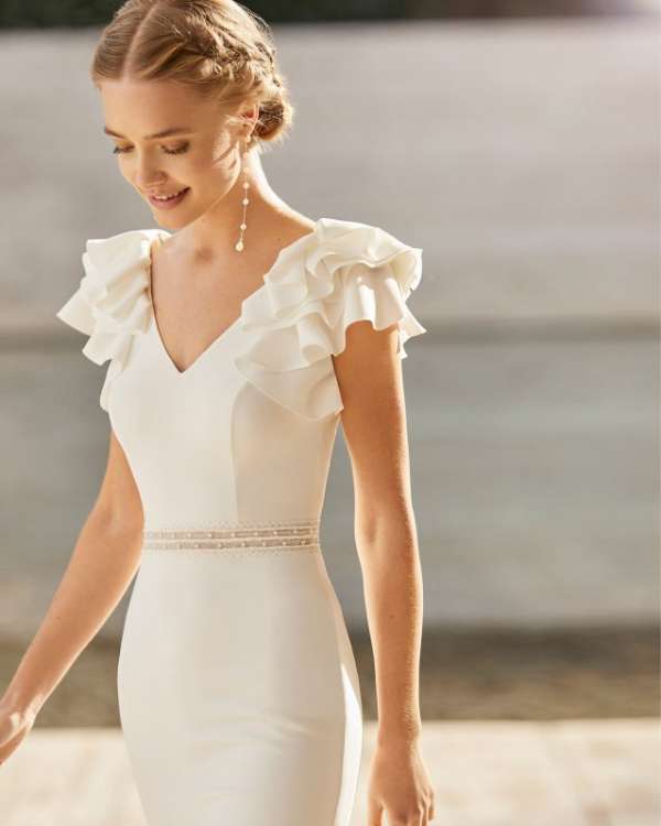 Simple Wedding Dresses from The Latest 2021 Bridal Collections