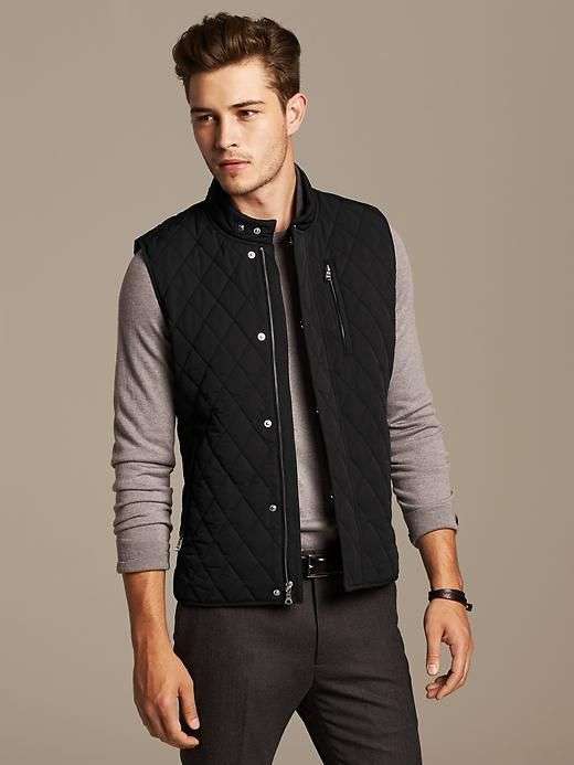 Latest Men Fashion Trend: The Barbour Quilted Vest 