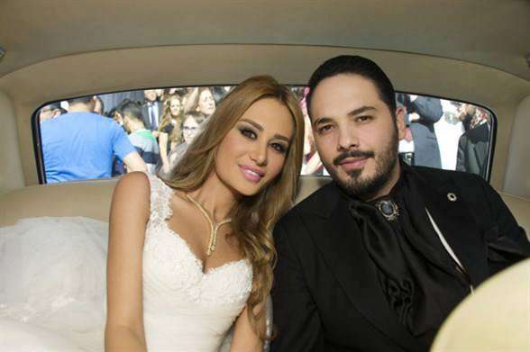حفل زفاف رامي عياش وداليدا سعيد