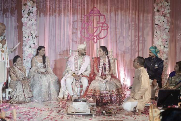 حفل زفاف هندي بمزيج ثقافي في دبي