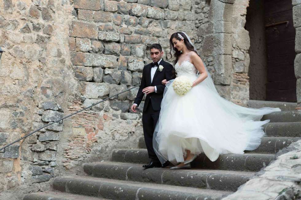 The Wedding of Sara and Shahin in Italy
