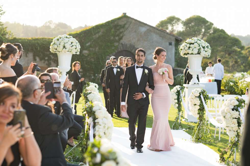 The Wedding of Sara and Shahin in Italy