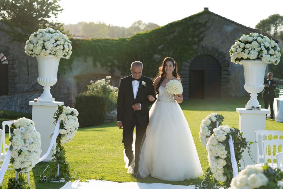 The Wedding of Sara and Shahin in Italy