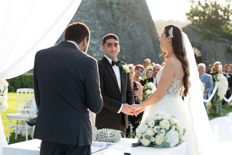 The Wedding of Sara and Shahin in Italy