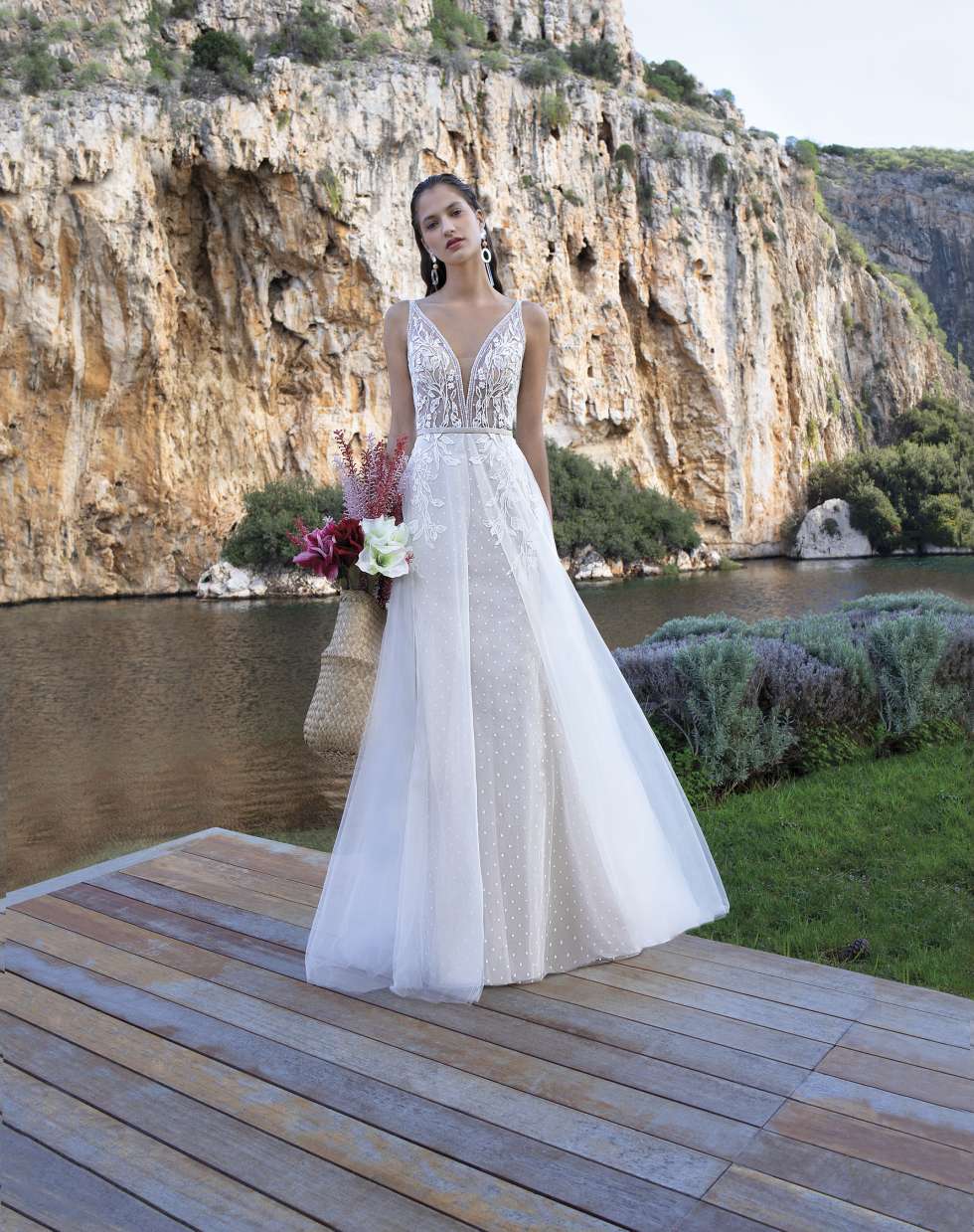 The Forget Me Not Bridal Collection by Demetrios for 2020