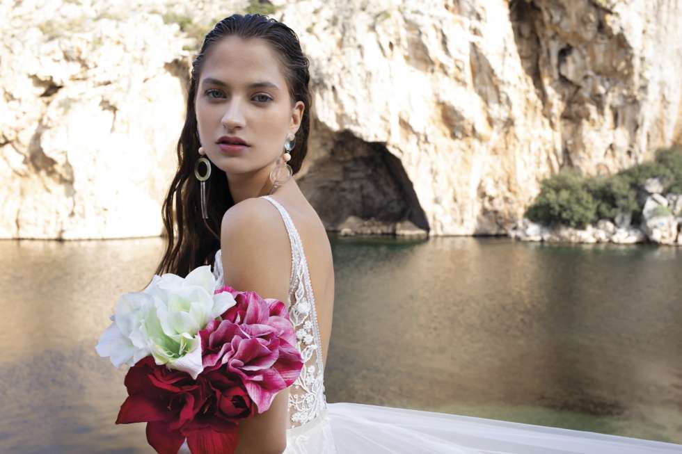 The Forget Me Not Bridal Collection by Demetrios for 2020