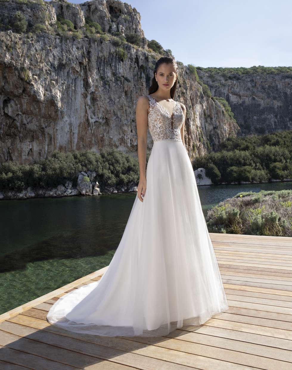 The Forget Me Not Bridal Collection by Demetrios for 2020