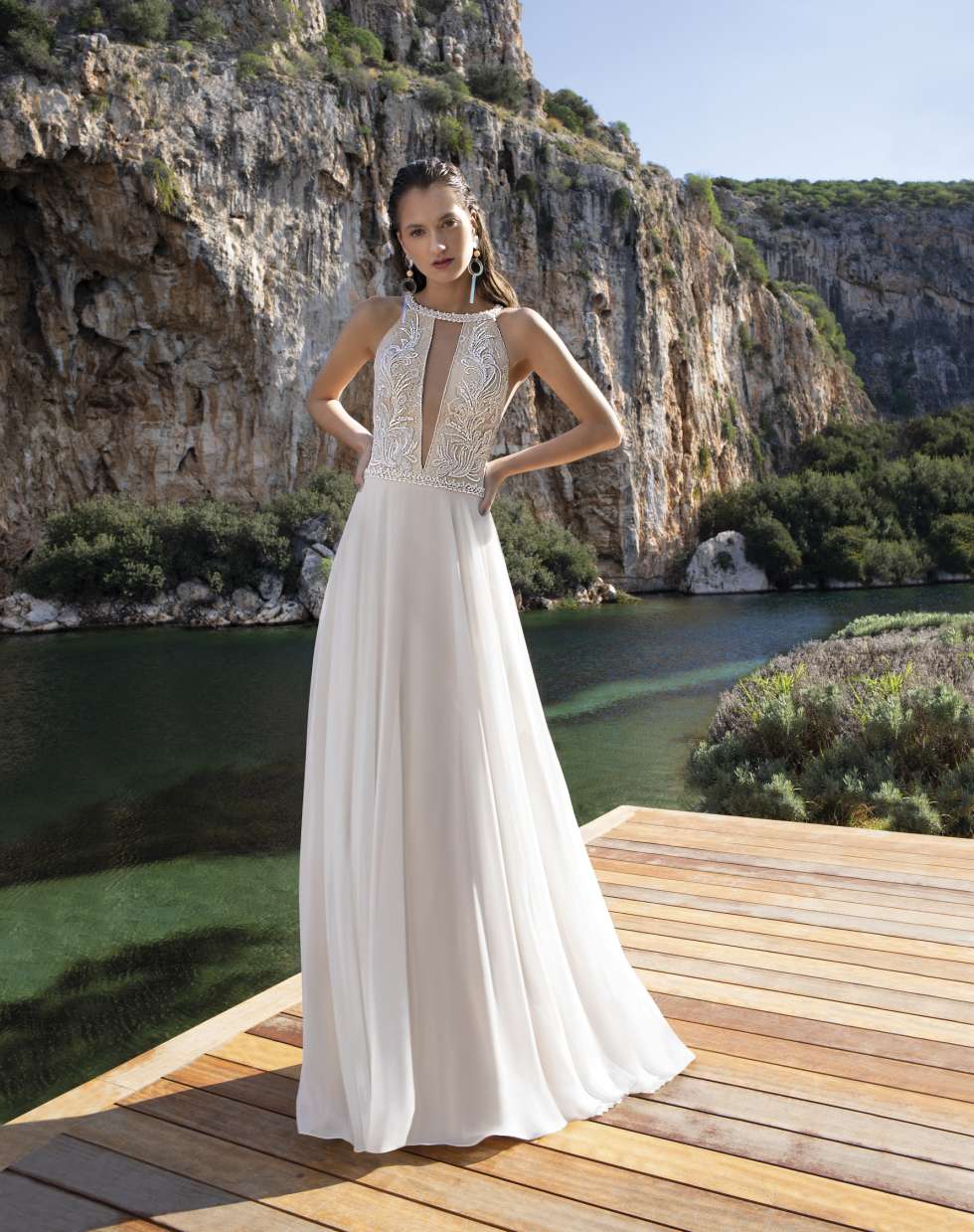 The Forget Me Not Bridal Collection by Demetrios for 2020