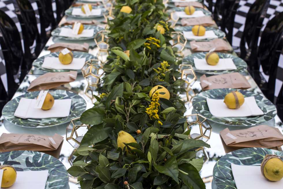 A Lemon Garden Night by My Event Design