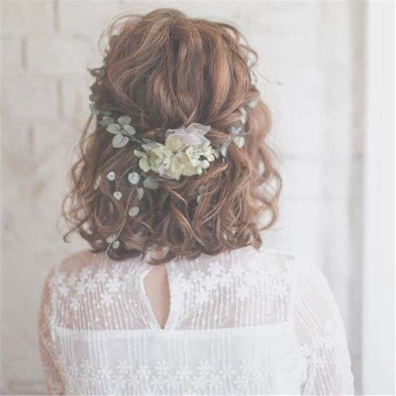 Beautiful Bridal Hairstyles For Short Hair