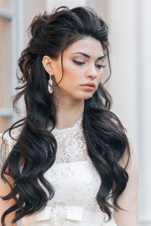 50 Bridal Wedding Hairstyles Perfect for Long Hair  Secretly Sensational