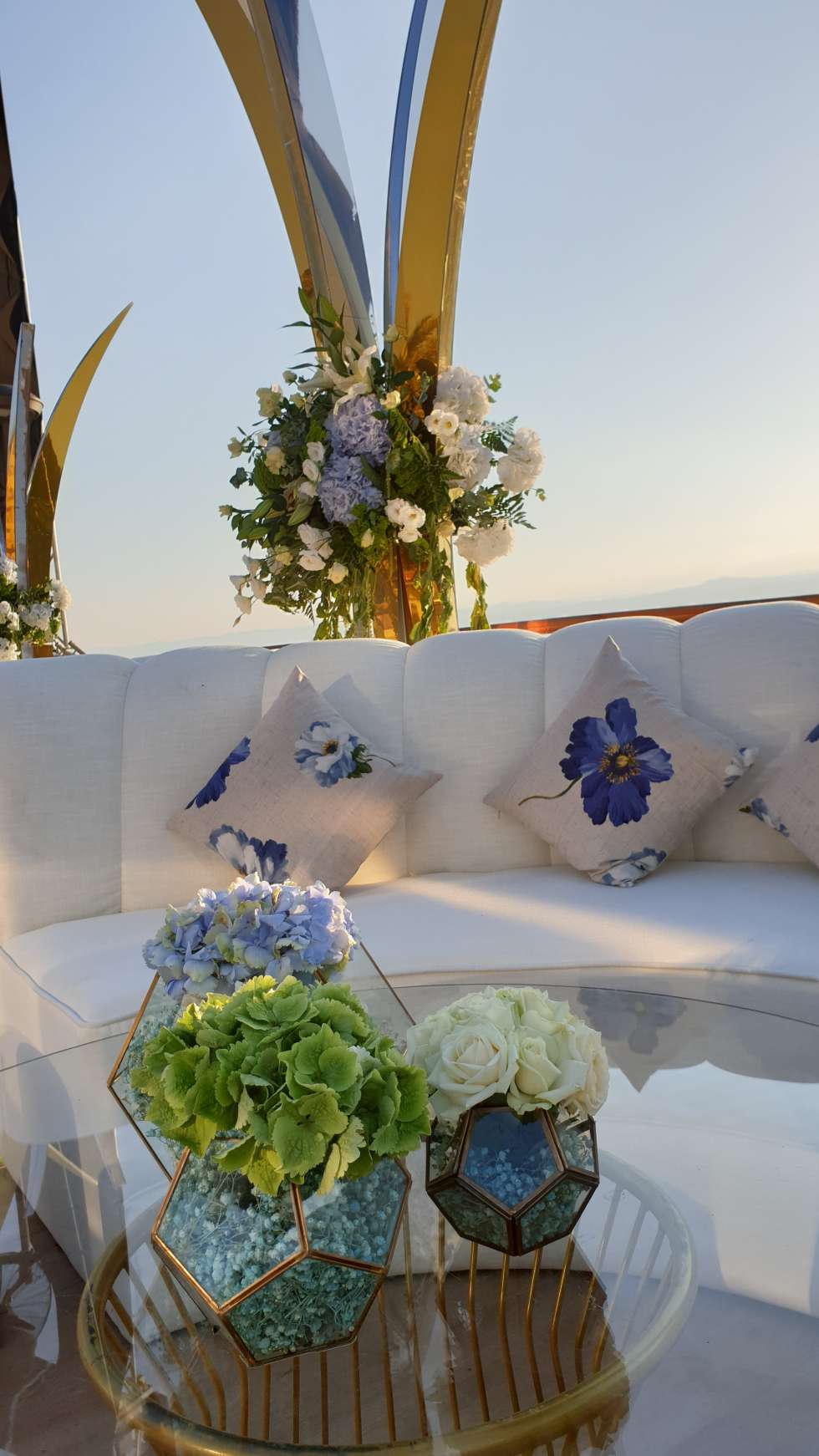 Shades of Blue Wedding at Jordan&#039;s Dead Sea