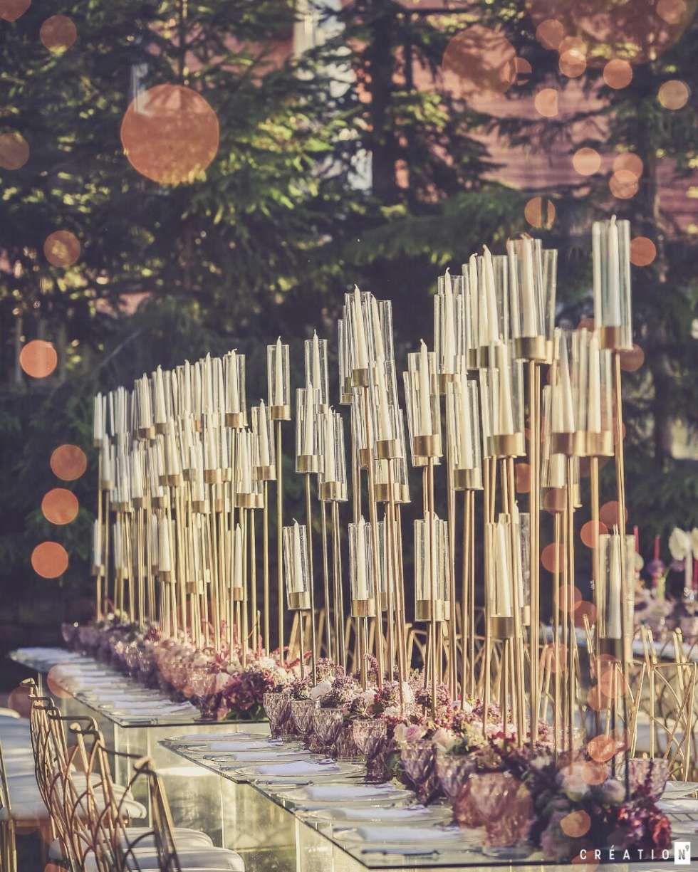 An Outdoor Mountain Wedding by Maya Toubia in Lebanon