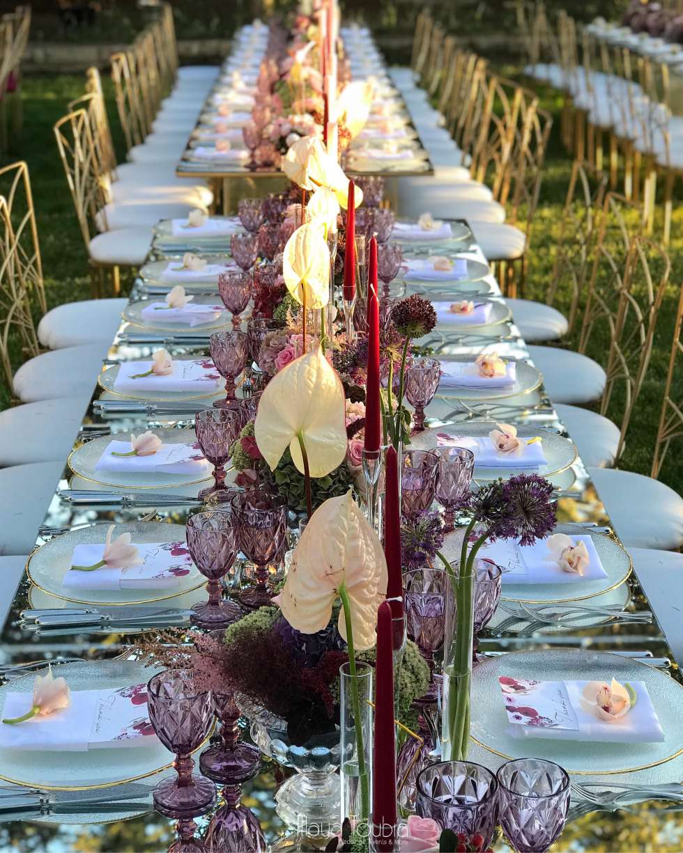 An Outdoor Mountain Wedding by Maya Toubia in Lebanon