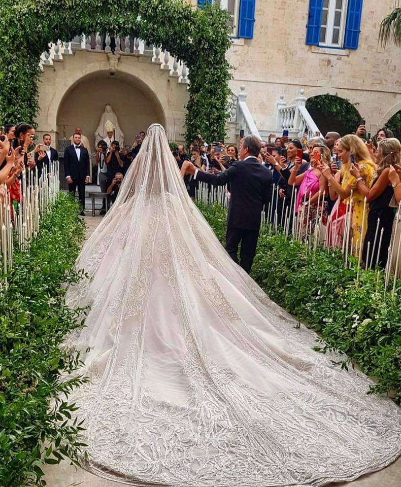 Elie Saab Jr and Christina Mourad s Luxury Wedding Arabia Weddings