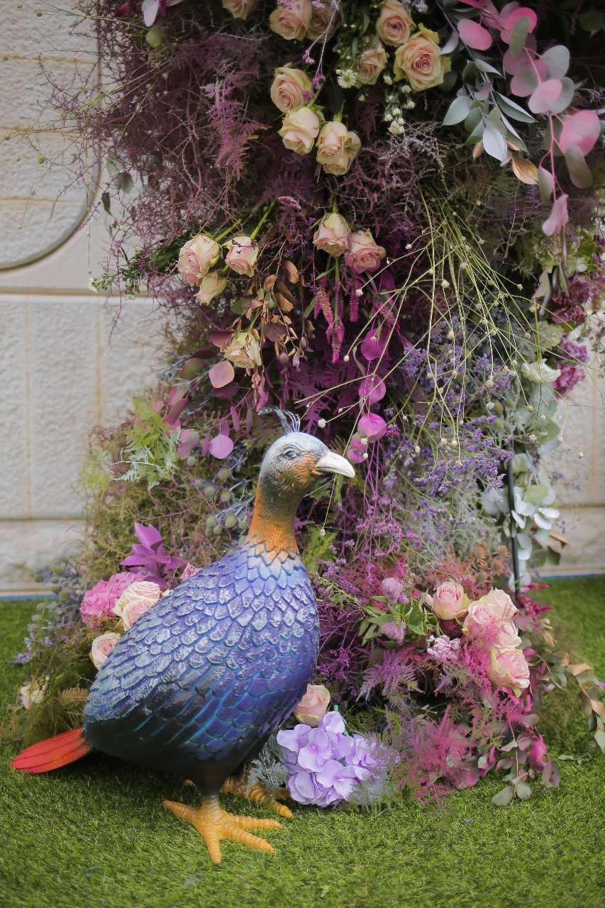 حفل زفاف فاخر بديكورات ملونة في لبنان