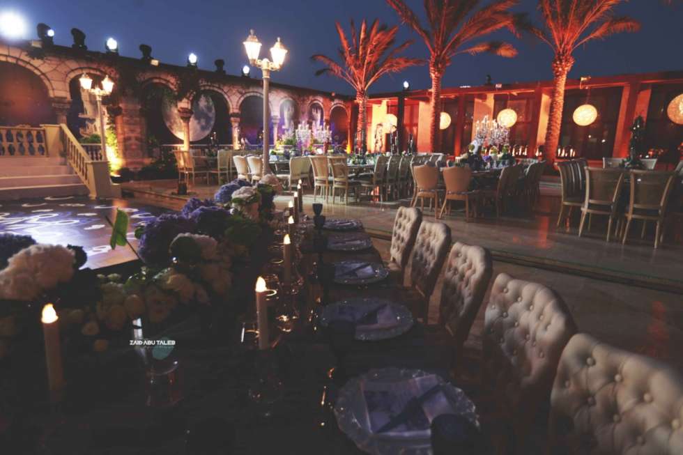 A Midnight Glam Wedding in Amman
