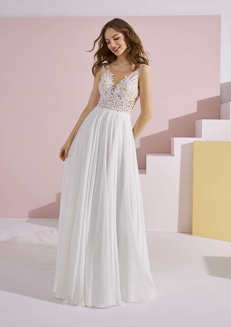 Pronovias 2020 White One Essentials Bridal Collection