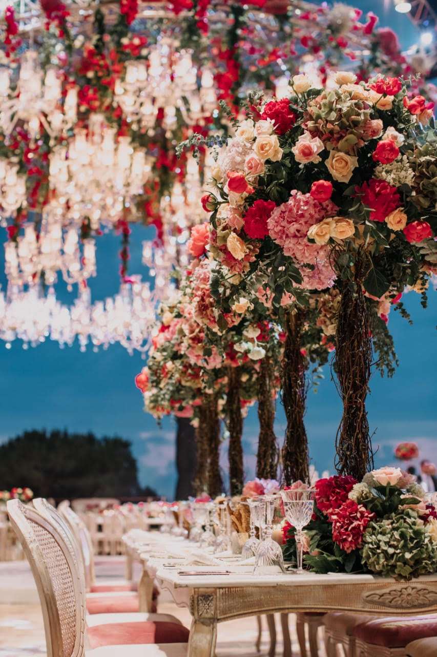 A Magical Garden Wedding in Lebanon