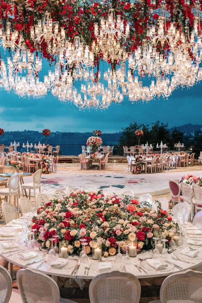 A Magical Garden Wedding in Lebanon