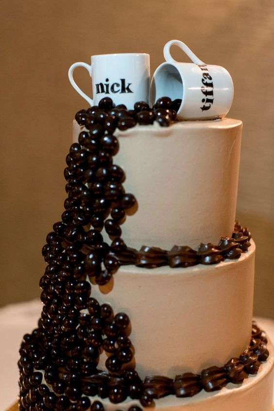 For Coffee Lovers: A Coffee Themed Wedding