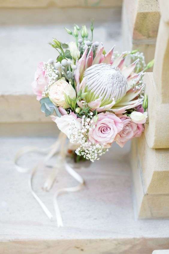 A Dramatic Wedding Flower: The Protea