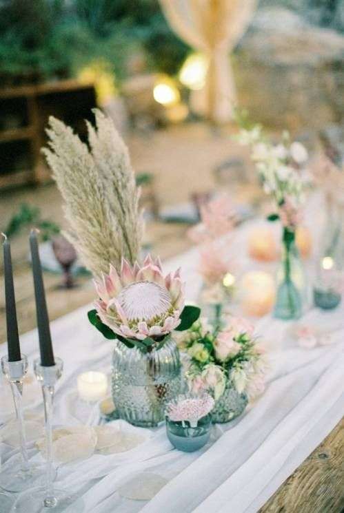 A Dramatic Wedding Flower: The Protea